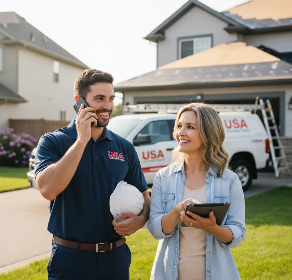 USA Roof Repair Experts customer support in Sleepy Eye